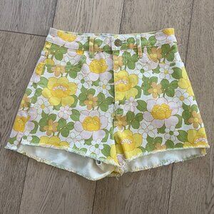 Show Me Your Mumu Arizona High Waisted Floral Shorts